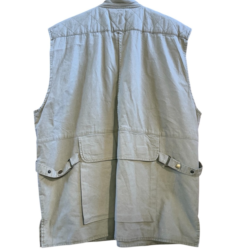Woolrich Hunting And Fishing Vest Khaki Utility Vest Men’s Xl View 3
